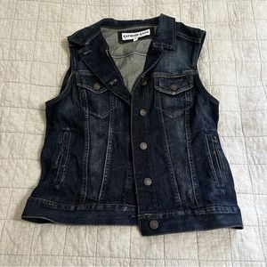 Denim vest